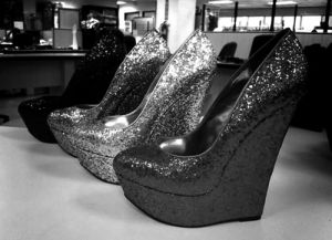 silver - glitter wedge heels - www.myLusciousLife.com.jpg